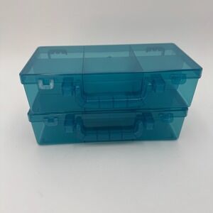 Horizon Group USA Blue Snackle Box 6 Compartment Organizer 2 Pack